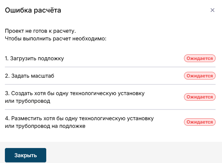 Ошибка расчёта